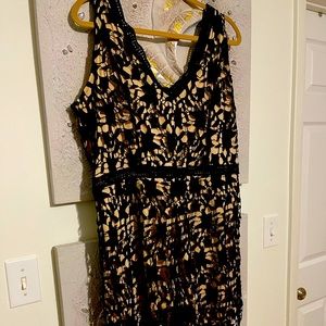 Black lace shorts romper